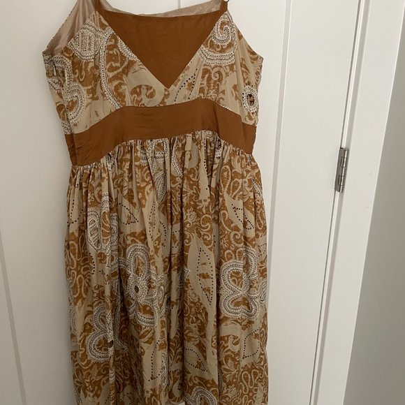 Anthropologie Anna Sui Amid the Dunes dress size 8 - Picture 6 of 6
